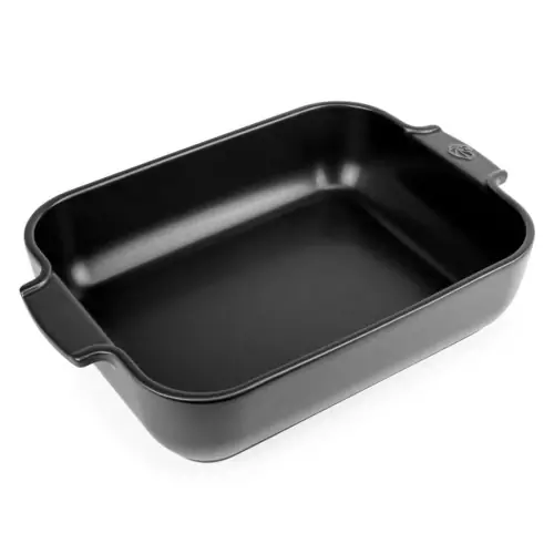 APPOLIA Naczynie prostokątne 32 cm Satin Black Niska cena