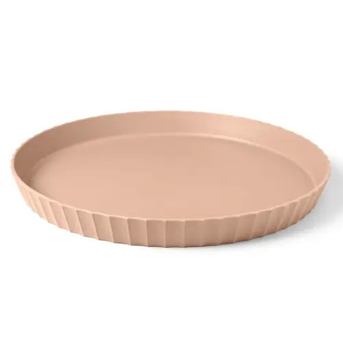 Tylko do końca tygodnia BLIM PLUS ATENA taca okrągła śr. 30 cm różowa morela