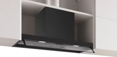 Bosch Serie 4, Zintegrowany okap 80 cm, elegancki czarny design DBB85CC60 Bestseller