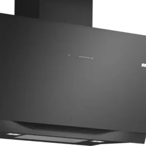 Zamów teraz Bosch Serie 8, Okap naścienny 90 cm, Czarny, tryb recyrkulacji DWK91LT60