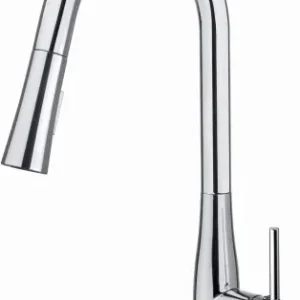 Oferta czasowa Deante Bateria kuchenna Lukrecja chrom, wyciągana wylewka BDH_072M