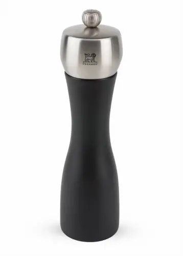 Peugeot Młynek do soli Fidji 20cm, czarny, tradycyjny czarny mat Bezpieczne zakupy