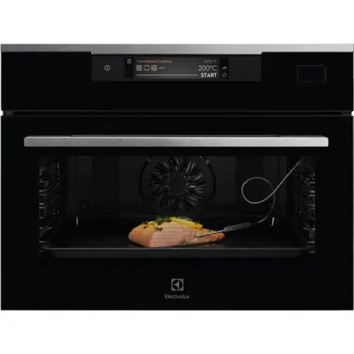 Bestseller Piekarnik parowy Electrolux KVBAS21WX SteamBoost czarny/stal szlachetna