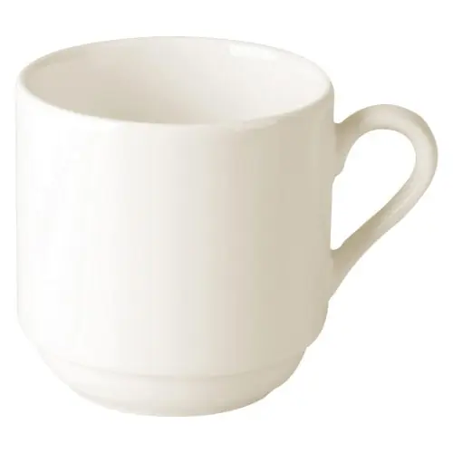 PORCELANA RAK Banquet filiżanka wysoka sztaplowana 280 ml kość słoniowa Premium