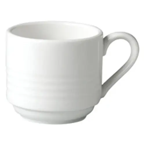Bezpieczna płatność PORCELANA RAK Rondo filiżanka do espresso sztaplowana 90 ml kość słoniowa