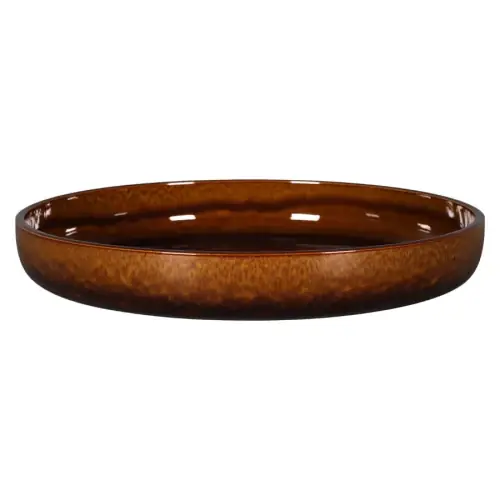 Najlepsza cena PORCELANA RAK STONE Talerz głęboki 29,5 cm bursztynowy