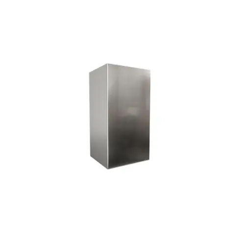 Łatwy zwrot Przedłużka do okapu Nidaro 60 Black (INOX)
