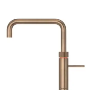 Quooker Bateria Fusion Square PTB Mosiądz FNSPTB Łatwy zwrot