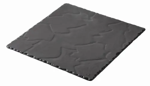 Oferta limitowana Revol Basalt Talerz kwadratowy 20x20cm Matt slate style