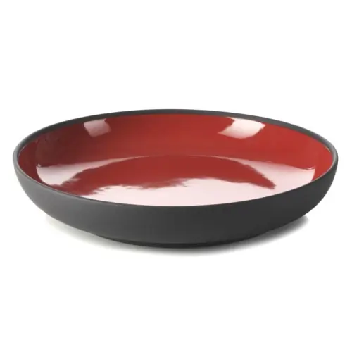 Revol SOLID talerz 23,5 cm, czerwono-czarny Pepper Red Wyjątkowa oferta