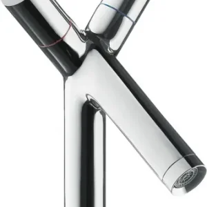 Oferta limitowana AXOR Starck 2-uchwytowa bateria umywalkowa z odpływem cięgnowym 10030000