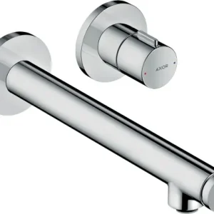 Szybka wysyłka AXOR Uno Bateria umywalkowa Select 221 mm, ścienna, podtynkowa, Chrom 45113000