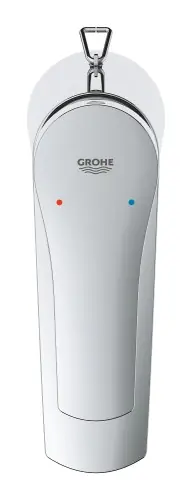 Wysoka jakość Grohe Bateria umywalkowa S, SilkMove 28 mm, StarLight chrom, EcoJoy 5,7 l/min, Zero, FastFixation 23965003