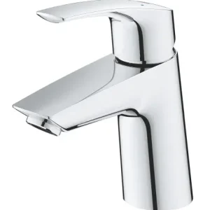 Ekspresowa dostawa Grohe Bateria umywalkowa S, SilkMove 28 mm, StarLight chrom, EcoJoy 5,7 l/min, Zero, FastFixation 23967003