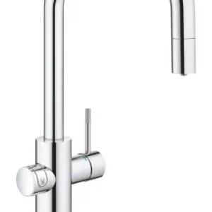Wyprzedaż Grohe Blue Home zestaw startowy z wylewką w kształcie U chrom 31543000