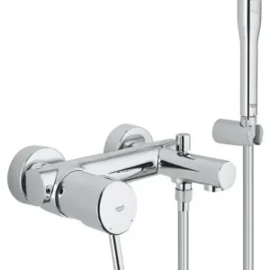 Tani Grohe Concetto bateria wannowa z zestawem prysznicowym set chrom 32212001