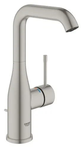 Zamów teraz Grohe Essence Bateria umywalkowa L z cięgłem stal nierdzewna 32628DC1