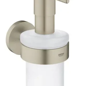 Grohe Essentials dozownik mydła z uchwytem szczotkowany nikiel 40448EN1 Tylko do końca tygodnia