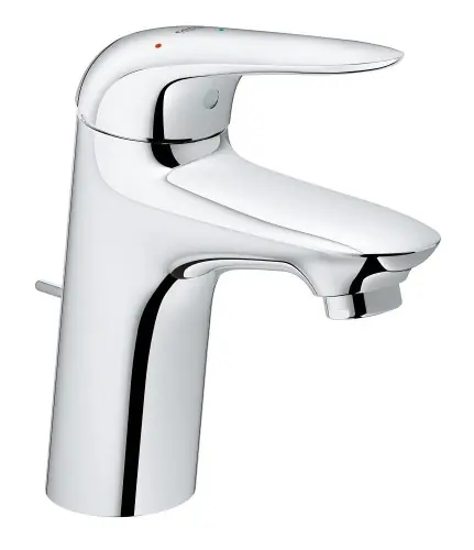 Taniej Grohe Eurostyle Solid Bateria umywalkowa S z cięgłem chrom 23709003