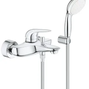 Grohe Eurostyle jednouchwytowa bateria wannowa + zestaw chrom 2372930A Super okazja