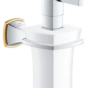Ostatnie sztuki Grohe Grandera uchwyt z ceramicznym dozownikiem na mydło 40910IG0