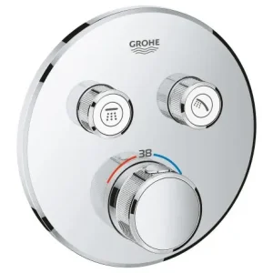 Promocja Grohe Grohtherm SmartControl bateria podtynkowa 29119AL0 brushed graphite