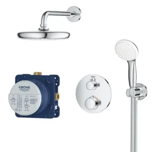 Grohe Grohtherm zestaw podtynkowy prysznicowy 21cm chrom 34727000 Oferta