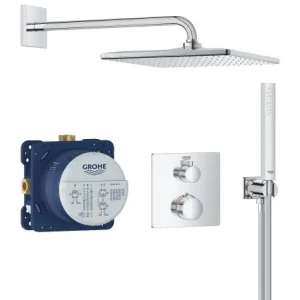 Zamów teraz Grohe Grohtherm zestaw prysznicowy Rainshower Mono 310 Cube 34870000