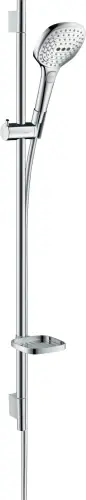 Obniżka ceny Hansgrohe Raindance Select E Zestaw prysznicowy 120 3jet z drążkiem 90 cm 26621400