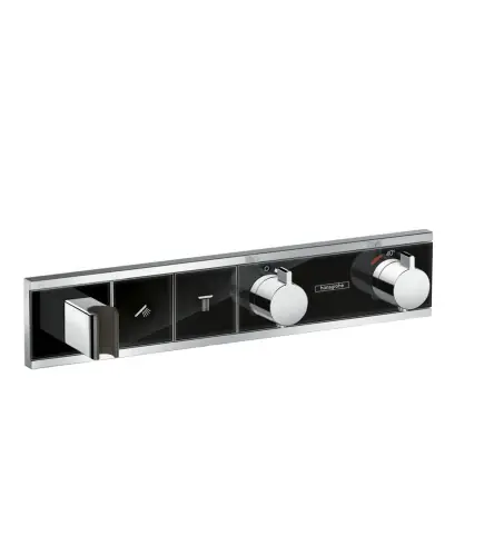 Hansgrohe RainSelect Bateria termostatyczna do 2 odbiorników z uchwytem 15355600 Nowość