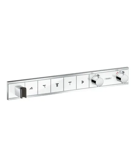 Oferta Hansgrohe RainSelect Bateria termostatyczna do 5 odbiorników z uchwytem 15358400