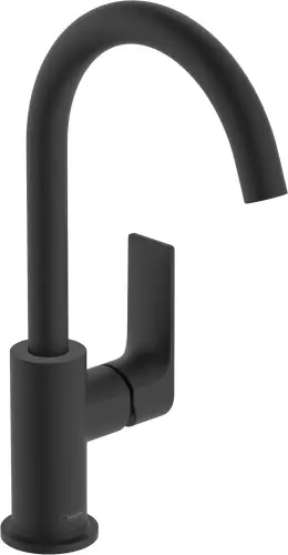 Hansgrohe Rebris Jednouchwytowa bateria umywalkowa 210, Czarny Matowy Darmowy zwrot