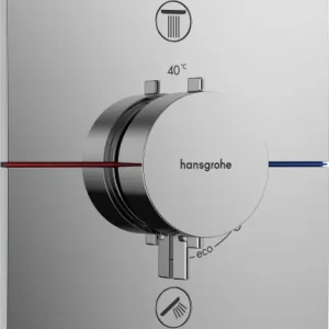 Dostępne od ręki Hansgrohe ShowerSelect Comfort E Bateria termostatyczna do 2 odbiorników 15578000