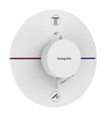 Hit sprzedaży Hansgrohe ShowerSelect Comfort S Bateria termostatyczna do 2 odbiorników 15556700
