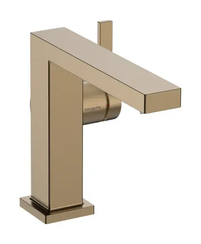 Łatwy zwrot Hansgrohe Tecturis E Jednouchwytowa bateria umywalkowa 110 z Push-Open 73020140