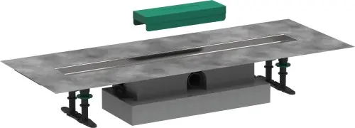 Hansgrohe uBox universal Kompletny zestaw do odpływów liniowych 700 56017180 Okazja