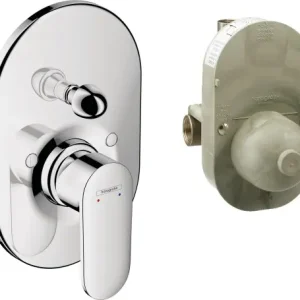 Rabat Hansgrohe Vernis Blend Podtynkowa bateria wannowa z element podstawowym 71473000