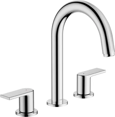 Hansgrohe Vernis Shape 3-otworowa bateria umywalkowa z odpływem 71563000 Bezpieczna płatność