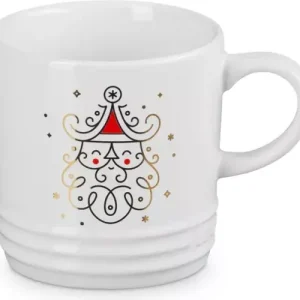 Kubek 350ml z Mikołajem Noel LE CREUSET Hit sprzedaży
