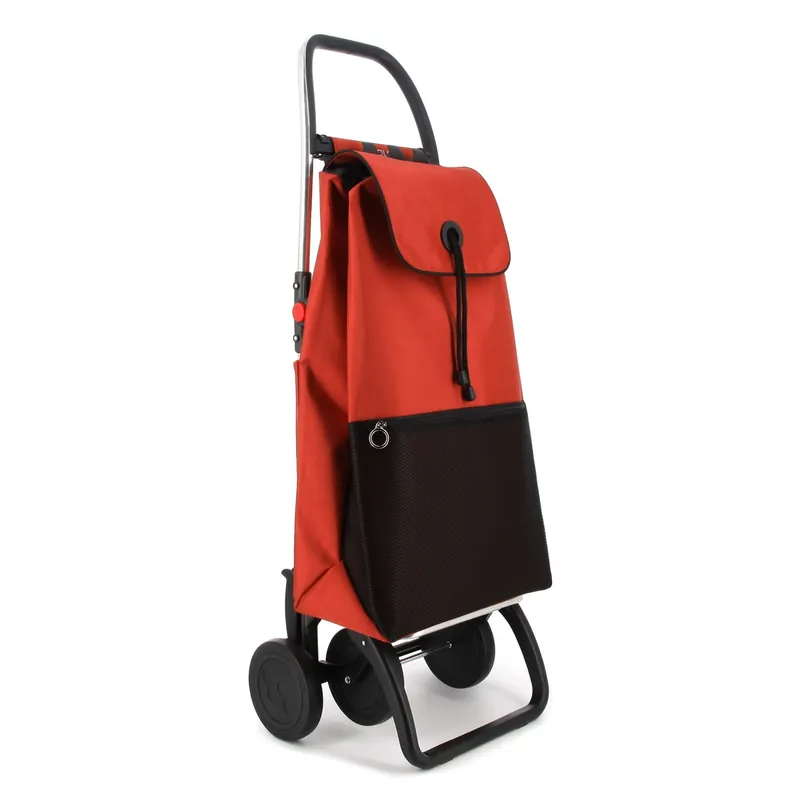 Wózek na zakupy Rolser I-Max Urban MF 4L Terra, składany 4-kołowy 43 l Oferta