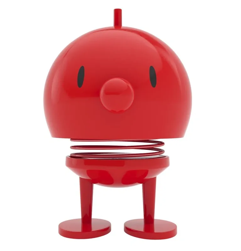 Hoptimist Bumble M Red figurka dekoracyjna do domu biura prezent Oferta limitowana