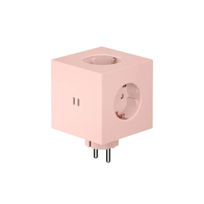 Rozszerzacz gniazd Square 2 z podwójnym Usb-C o mocy 30 W - Różowy - Avolt Wybór klientów