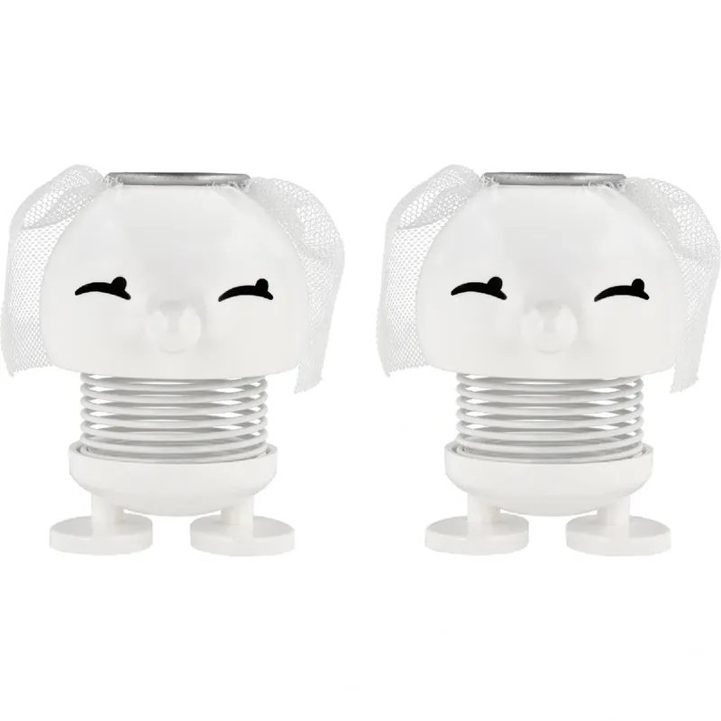 Figurki Hoptimist Bride & Bride 2 szt. białe - Tworzywo sztuczne ABS - Hoptimist Zamów dziś
