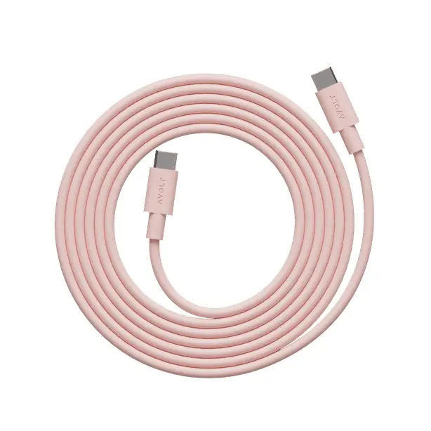 Najlepsza cena Kabel 1 Usb C Do Ładowania Usb C, 2 M - Różowy - Avolt