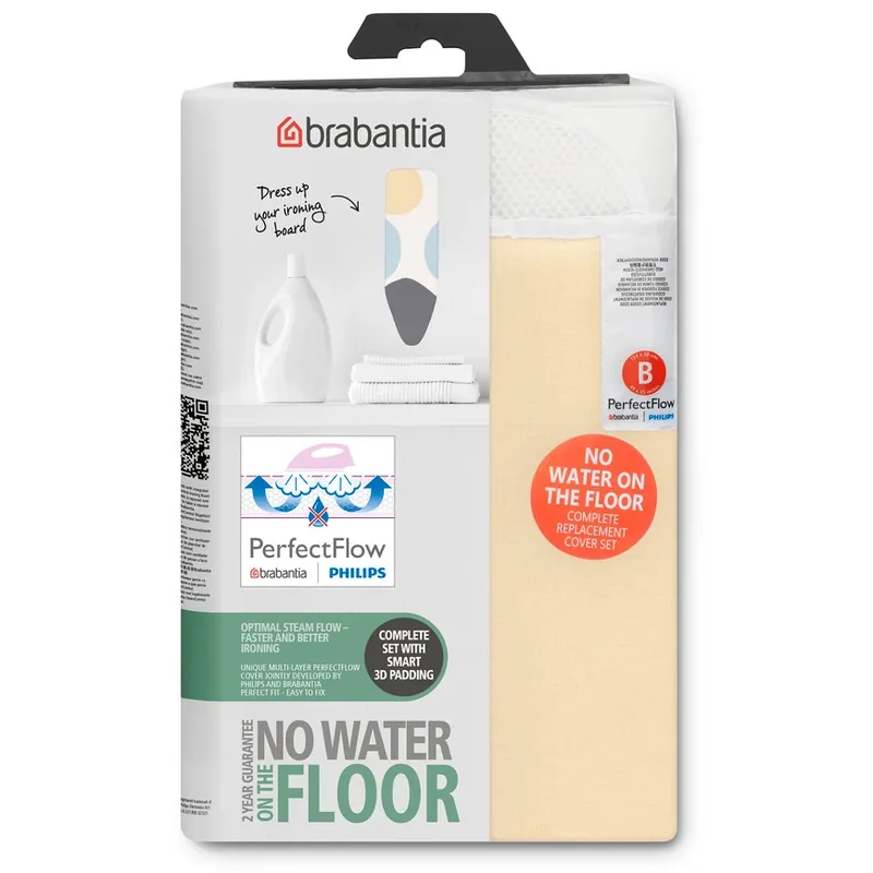Ekspresowa dostawa Pokrowiec Na Deskę B 124x38 Cm Spring Bubbles Perfectflow 131561 - Brabantia