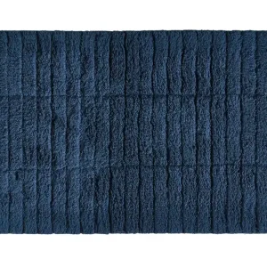 Dywanik Łazienkowy 50 x 80 cm Tiles Dark Blue 13541 - Zone Denmark Szybka dostawa