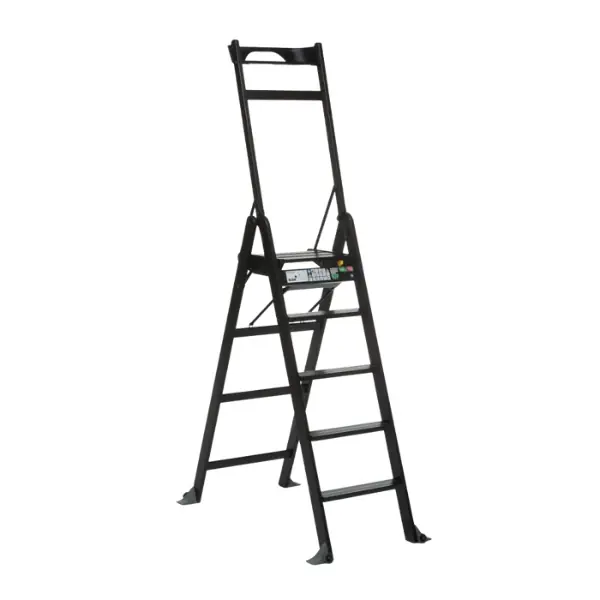 Niska cena Drewniana drabina LaScala 5 Wenge - brązowa - Foppapedretti