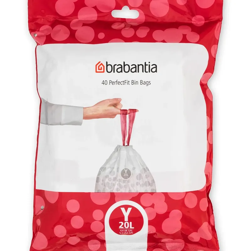 Oferta limitowana Worki na śmieci Perfectfit rozmiar Y 20L 40szt - Brabantia