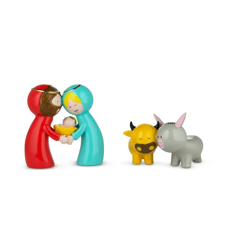 Happy Eternity Baby- 2 Świąteczne Figurki - A Di Alessi Ograniczona ilość