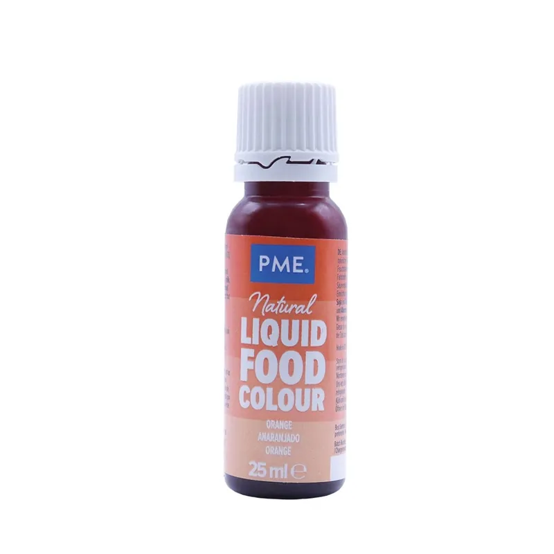 Pme naturalny barwnik spożywczy w płynie 25 ml pomarańczowy Taniej